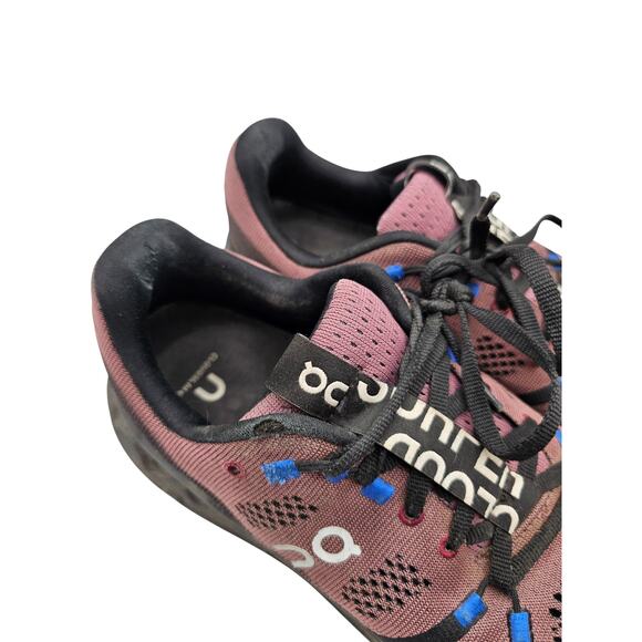 ON Cloudsurfer 'Black Cobalt' Running Shoes Women’s Size 10.5 Purple - Picture 7 of 8